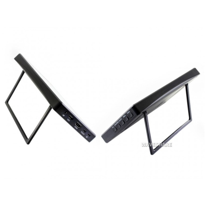 Waveshare 7inch HDMI Capacitive Touch Screen LCD (H) 1024×600 with Case -Raspberry Pi -Displays Raspberry pi -Robocraze