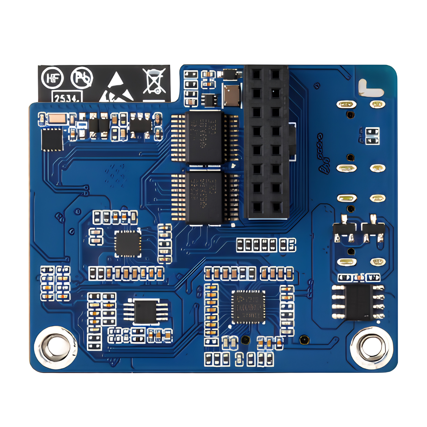 Waveshare ESP32-S3 RGB Matrix Driver Board with Dual Microphone Array and BLE -Robocraze