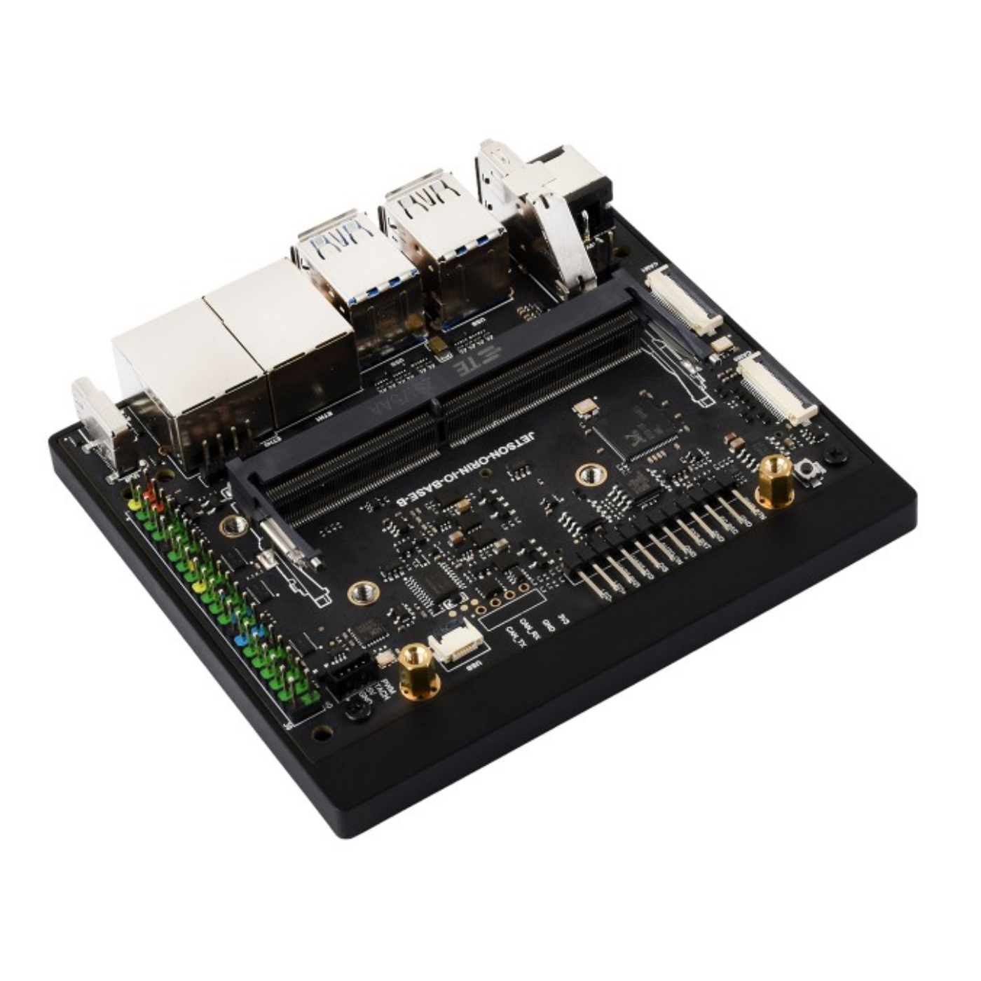 Waveshare Jetson Orin Nano & Orin NX Dual Ethernet Base Board -Nvidia Jetson Nano -Jetson Nano Boards -Robocraze
