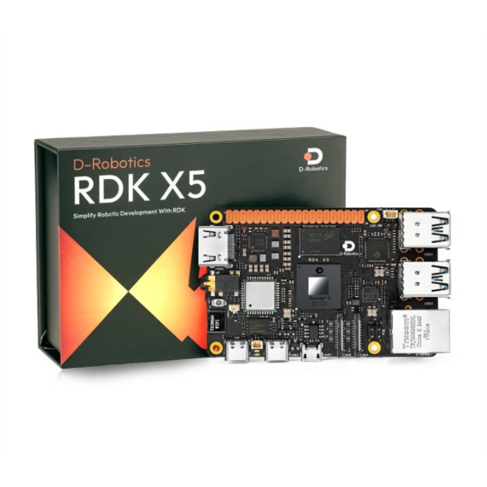 Waveshare RDK X5 Development Board 8GB RAM | Sunrise 5, Octa-Core Cortex-A55, 10 TOPS AI -Development Boards -Other SBC -Robocraze