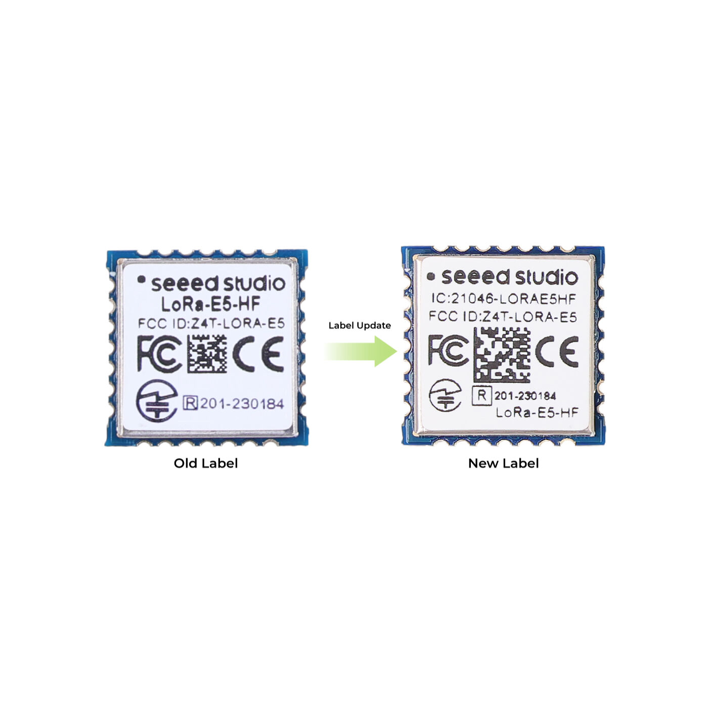 Wio-E5 LoRa Wireless Module (STM32WLE5JC) – ARM Cortex-M4 MCU with SX126x Transceiver, LoRaWAN Support for EU868 & US915 -Seeed Studio -IOT & Wireless Boards -LORA -Robocraze