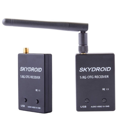 SKYDROID UVC Mini FPV Receiver 5.8G 150CH for Android (Black)