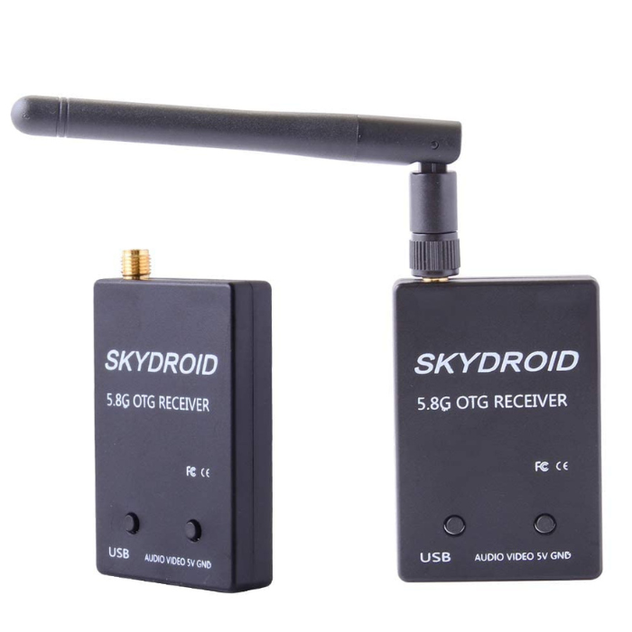 SKYDROID UVC Mini FPV Receiver 5.8G 150CH – FPV receiver for drones & aircraft models. -DIY Drone Parts -Robocraze