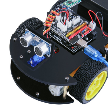 DIY Uno Project Smart Robot Car Kit V3.0 – Advanced DIY Kits, STEM Kits, Robot Kits -Robocraze