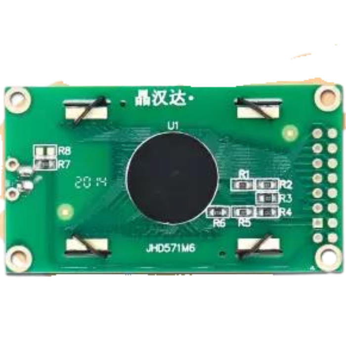 8X2 LCD module - Green - 8x2 green LCD display for microcontroller & embedded projects. -LCD Display -Robocraze