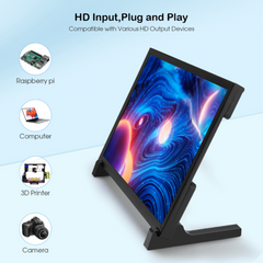 Elecrow 10.1 inch Touch Screen Display 1280x800 – HD Raspberry Pi Display for Pi & Jetson Nano projects. -Robocraze