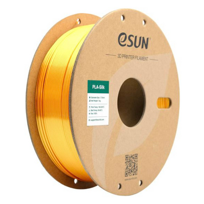 eSun PLA-Silk 1.75mm Filament 1kg/roll Yellow Color -3D Printers/Pens -Filaments -Robocraze