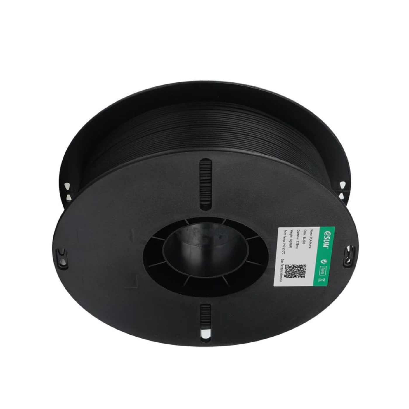eSUN PLA Matte Black Filament 1.75mm for 3D Printing - Robocraze