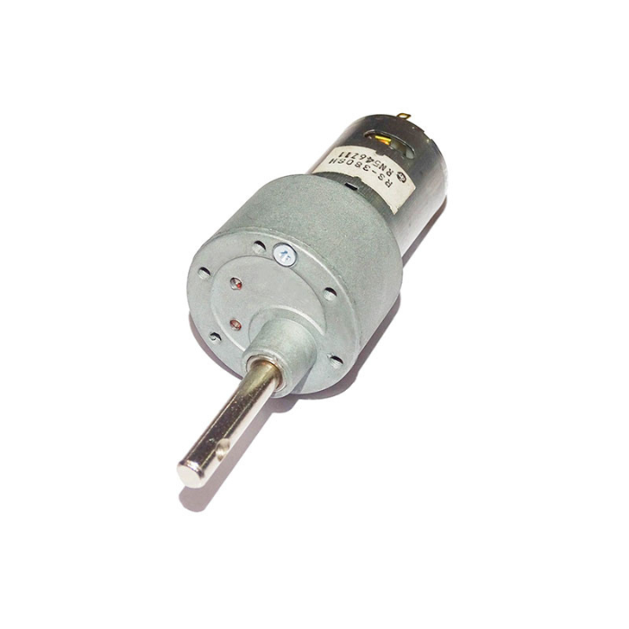 500 RPM 12V DC Johnson Geared Motor (Grade B) -Motors & Mechanical -Johnson Motor - Grade B -Robocraze