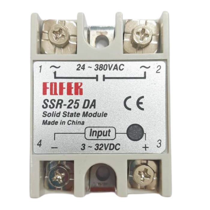 Solid State Module Relay 25da Buy Solid State Relay SSR-25DA 25A actually 3-32V DC TO 24-380V AC SSR ...