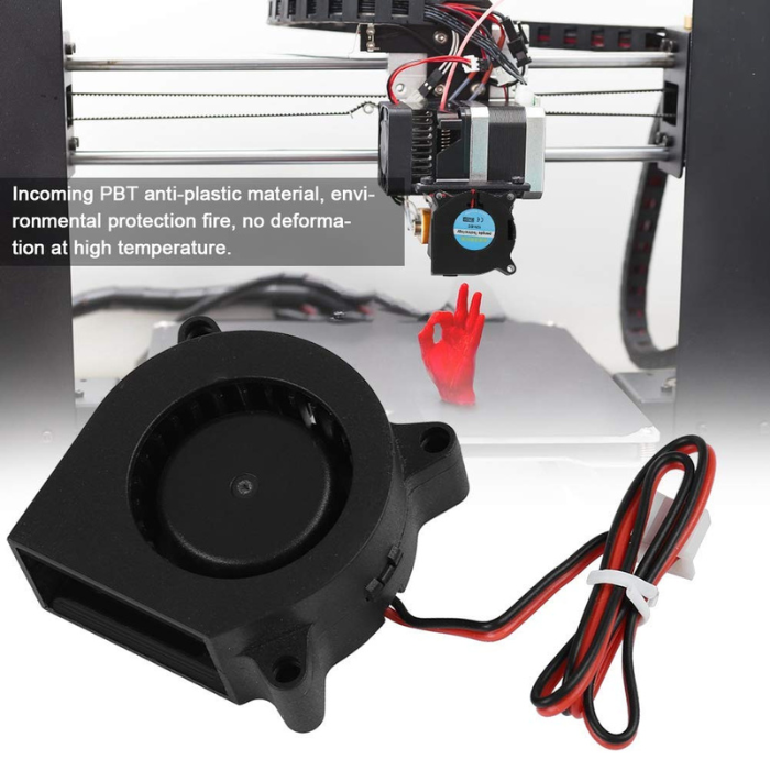 12V 4020 Turbo Blower Cooling Fan – Stepper motor & hotend cooling.-Robocraze