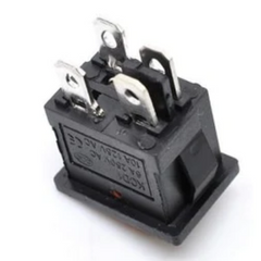 Rocker Switch 6A 250V SPDT 4 PIN Red LED – Reliable illuminated rocker switch - Mini Switch - Robocraze