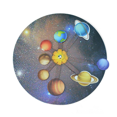 Pludo Spin &amp; Orbit STEM Kit - DIY Science Toy for Kids 8-11 | Grade 3-5 Solar System Activity Model - DIY Kit -Pludo Education Kit -Robocraze