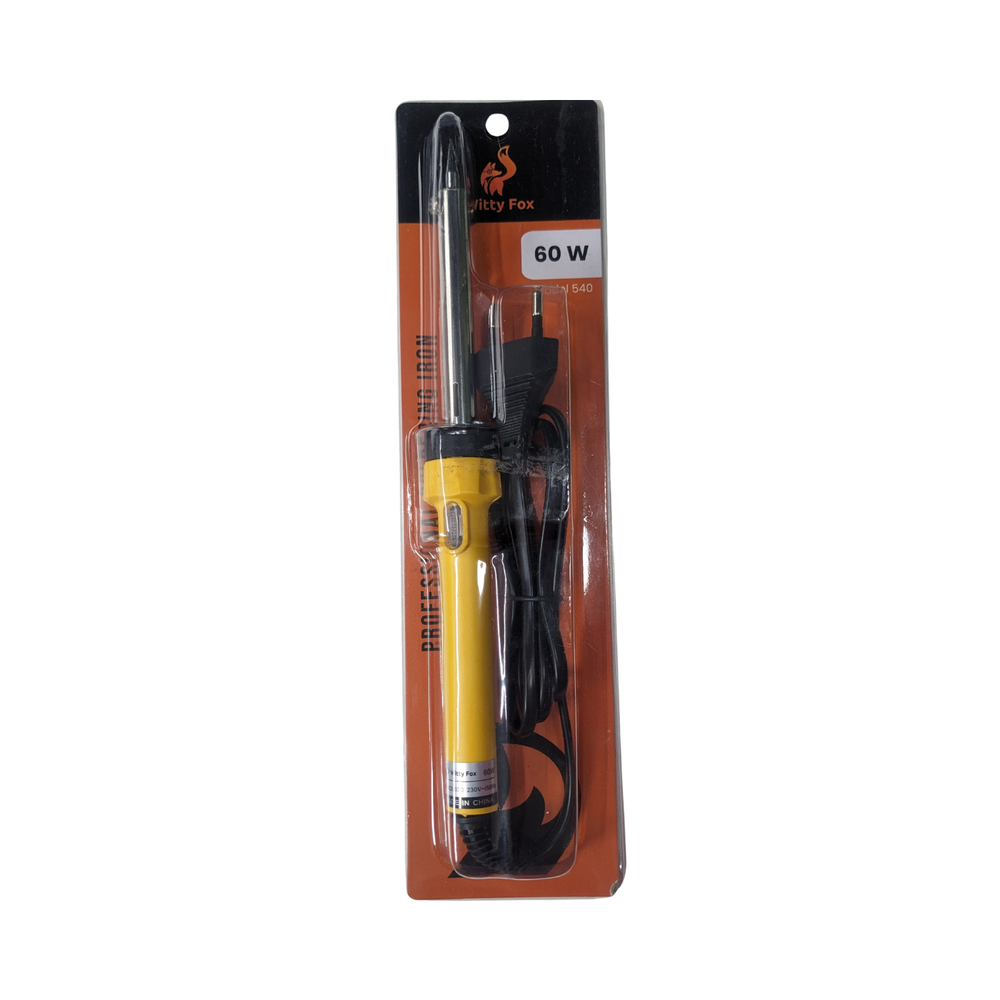 Witty Fox Soldering iron 60W with EU plug - Robocraze