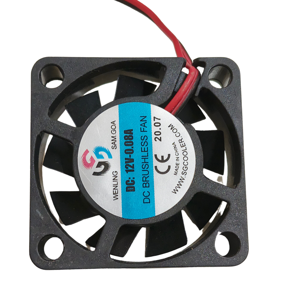 12V Brushless DC Fan - 4010 -Motors & Mechanical -DC Fans -Robocraze