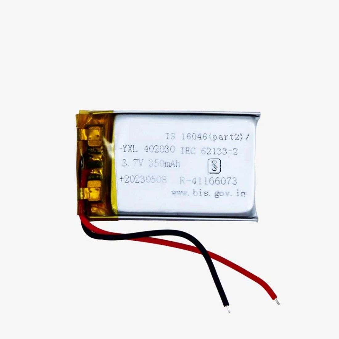 320mAH 3.7V Li-Po Rechargeable Battery(402030) - Drone Parts -LiPo Batteries -Robocraze 