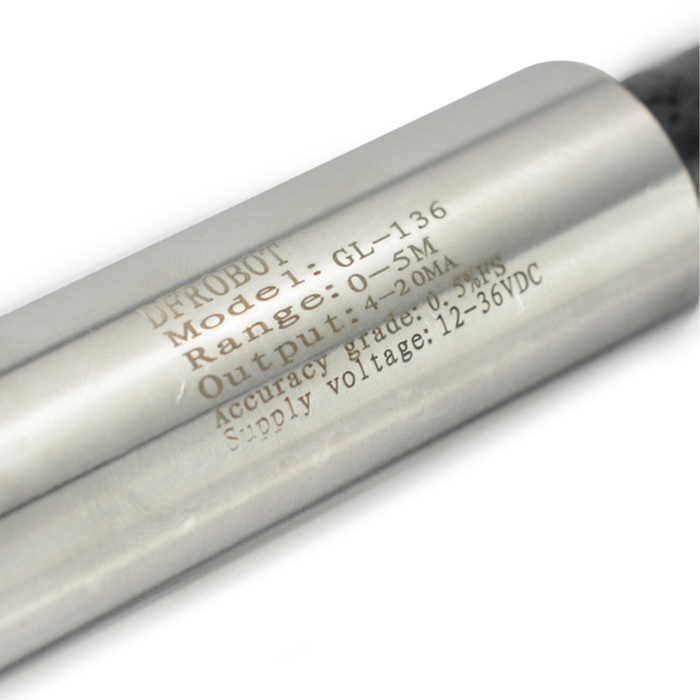 DFRobot Gravity Industrial Stainless Steel Submersible Pressure Water Level Sensor 0-5m -Robocraze