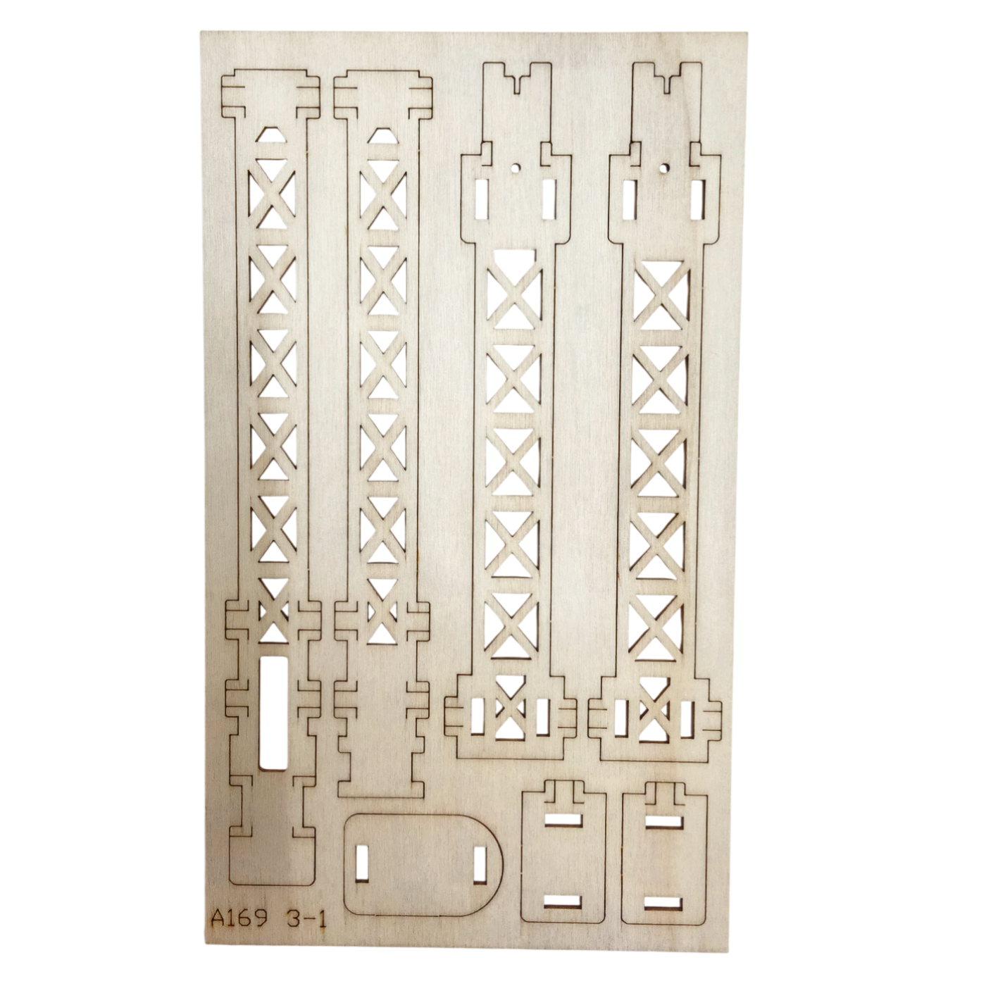 DIY Wooden Crane Tower Science Experimental Stem Kit for Kids -STEM toy for kids -Robocraze