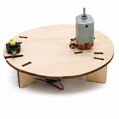 DIY Wooden Spinning Flying Chair STEM Learning Kit for Kids -Educational STEM Toy for Kids -Robocraze