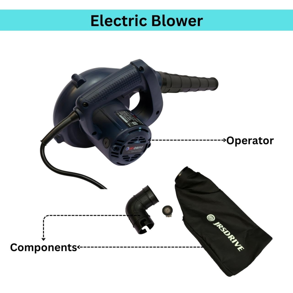 Eastman EEB040N Professional 600 W 14500 RPM Electric Air Blower for Dust Cleaning -Tools & Instruments -Hand Tools -Robocraze
