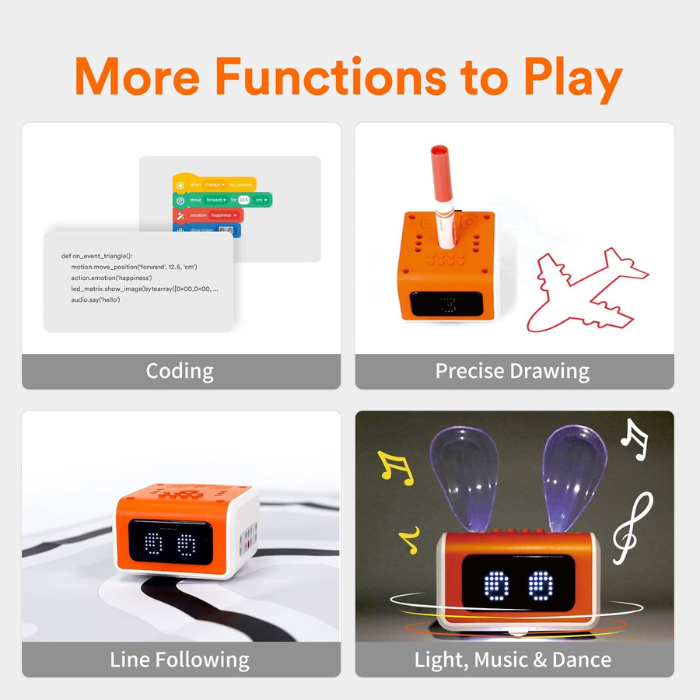 MatataStudio VinciBot Coding Robot for Kids 8+ – AI-based DIY Kits, STEM Kits, Robot Kits -Robocraze