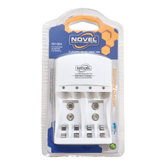 NOVEL 9V Battery Charger For AA/AAA/Ni-MH/NI -Batteries & Power Supply -Battery Chargers -Robocraze