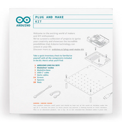 Official Arduino Plug and Make Kit with Arduino Uno R4 wifi -Arduino -Arduino Official Kits -Robocraze
