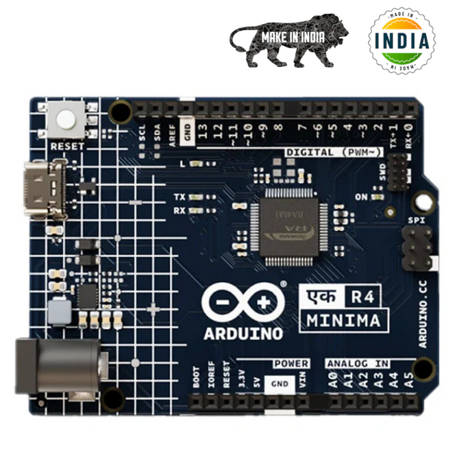 Introduction to Arduino UNO R4 EK Minima – Robocraze
