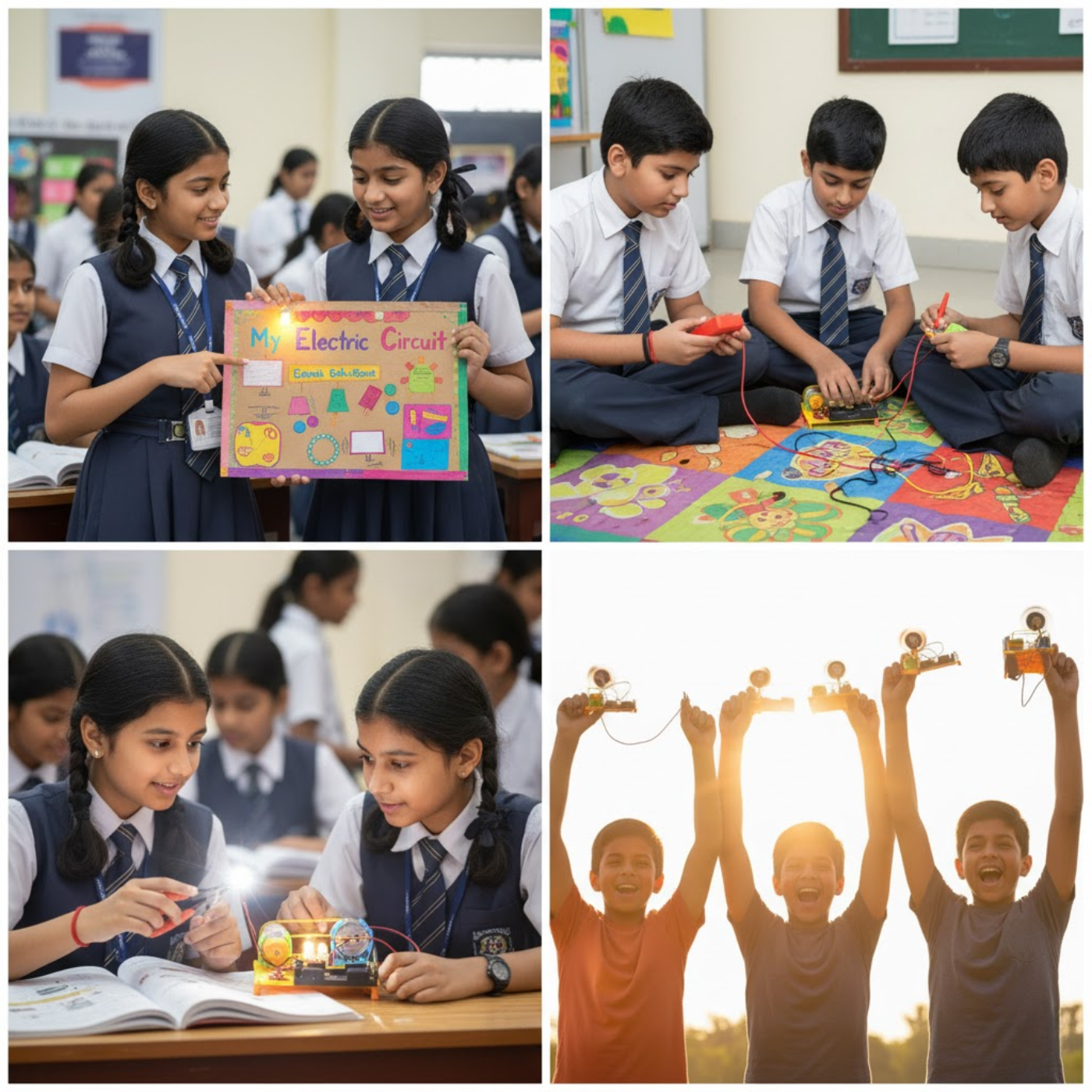 Pludo STEM Kit ElectroSpin – DIY Educational Toy for Kids 11–14 | Grade 6–8 Motor Generator Science Experiment Kit -DIY Kit -Pludo Education Kit -Robocraze