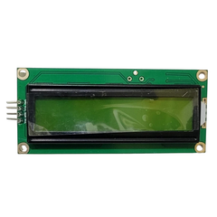 RG1602A-IIC(P) Green LCD Display with I2C PCF8574T -Display Modules -LCD Display -Robocraze