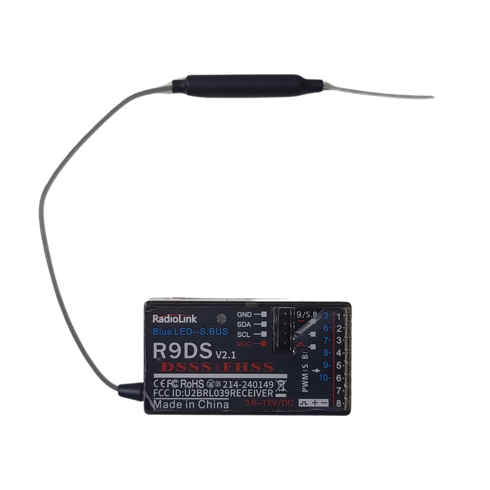 Radiolink AT9S Pro 12CH 2.4GHz Transmitter and Receiver for Drone with R9DS -Drone Parts -Drone Remotes -Robocraze