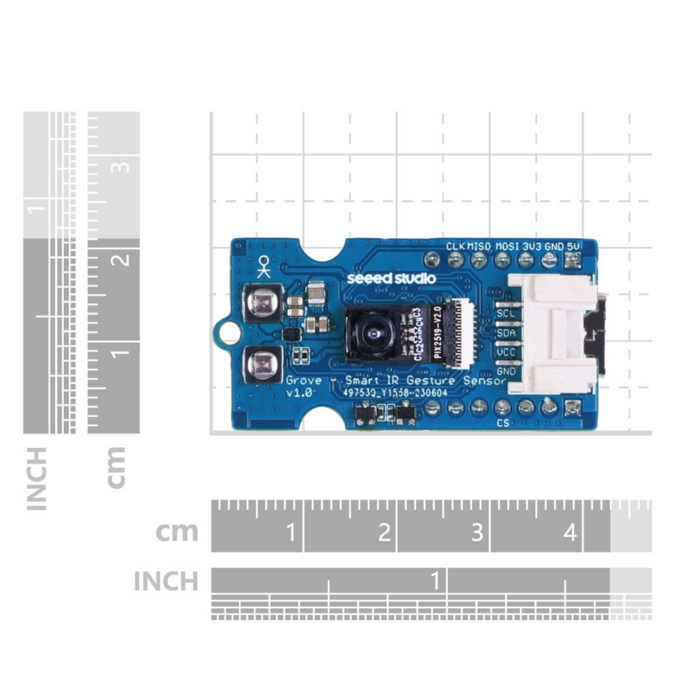 Seeed Studio Grove Smart IR Gesture Recognition Sensor Module -Sensors -Light/Colour/Camera Sensors -Robocraze