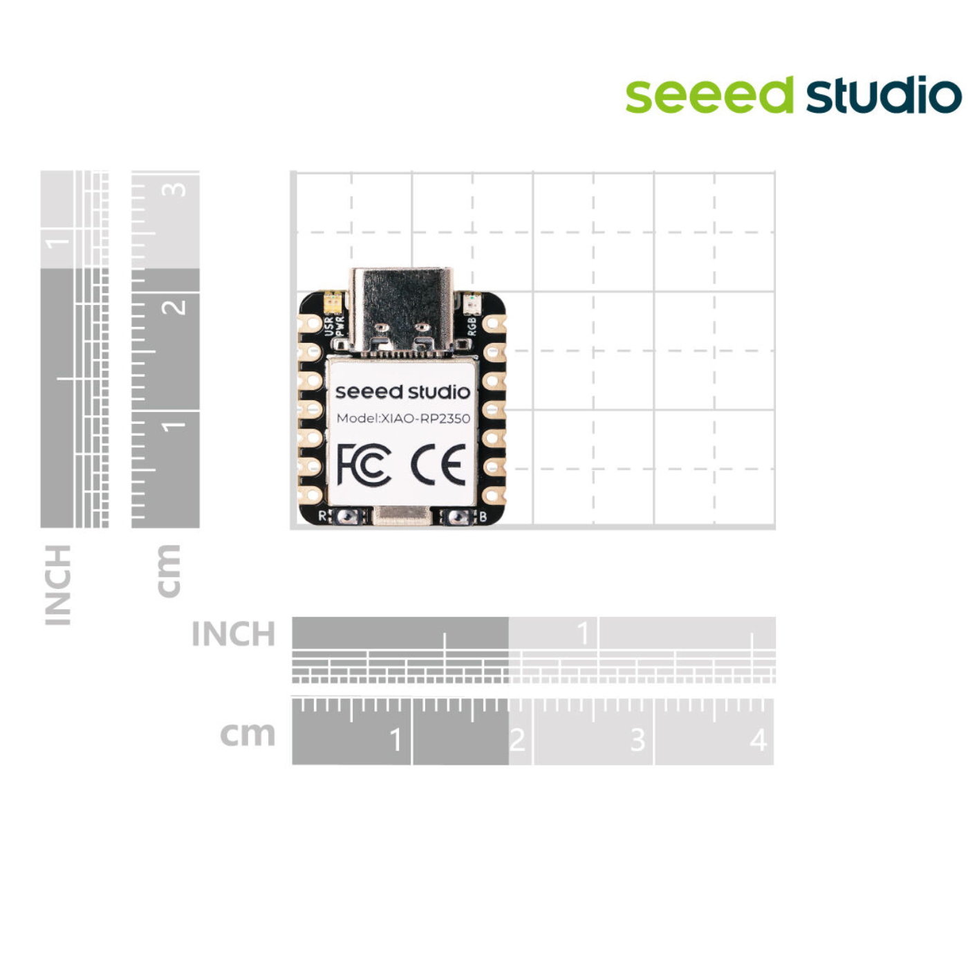 XIAO RP2350 Board – Dual-Core Power for Embedded Innovation – Robocraze