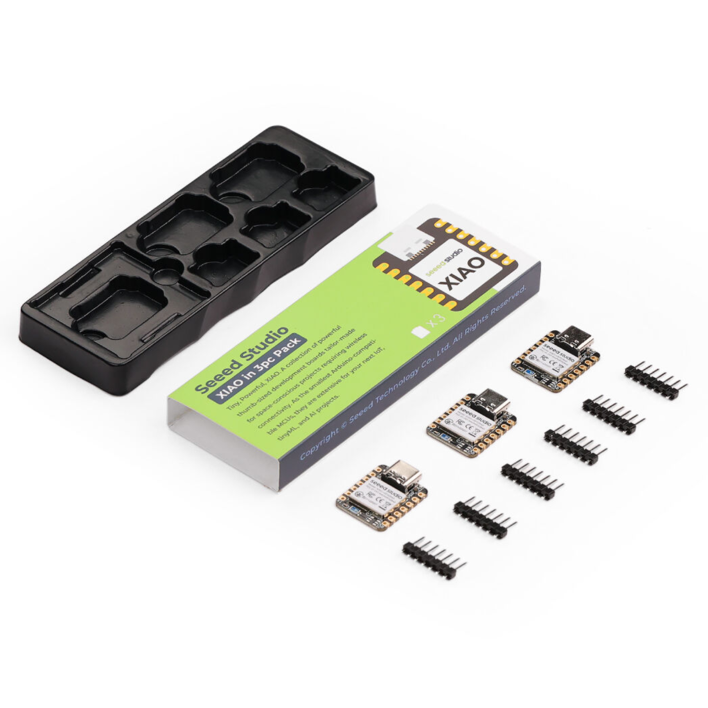 Seeed Studio XIAO nRF52840 Sense Board – 3 Pack -XIAO Series -XIAO Boards -Robocraze