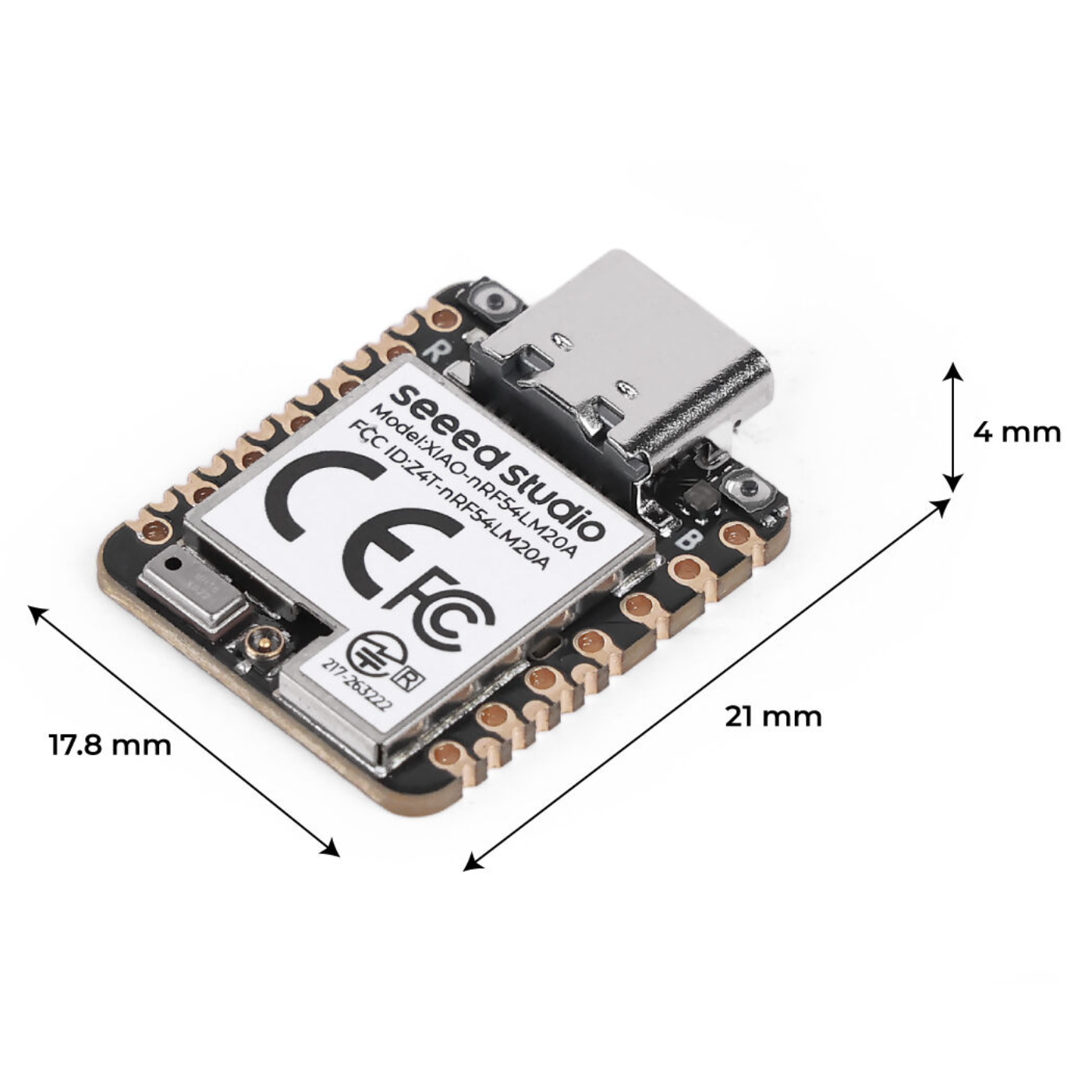 Seeed Studio XIAO nRF54LM20A Sense Wireless Development Board -XIAO Series -XIAO Boards -Robocraze