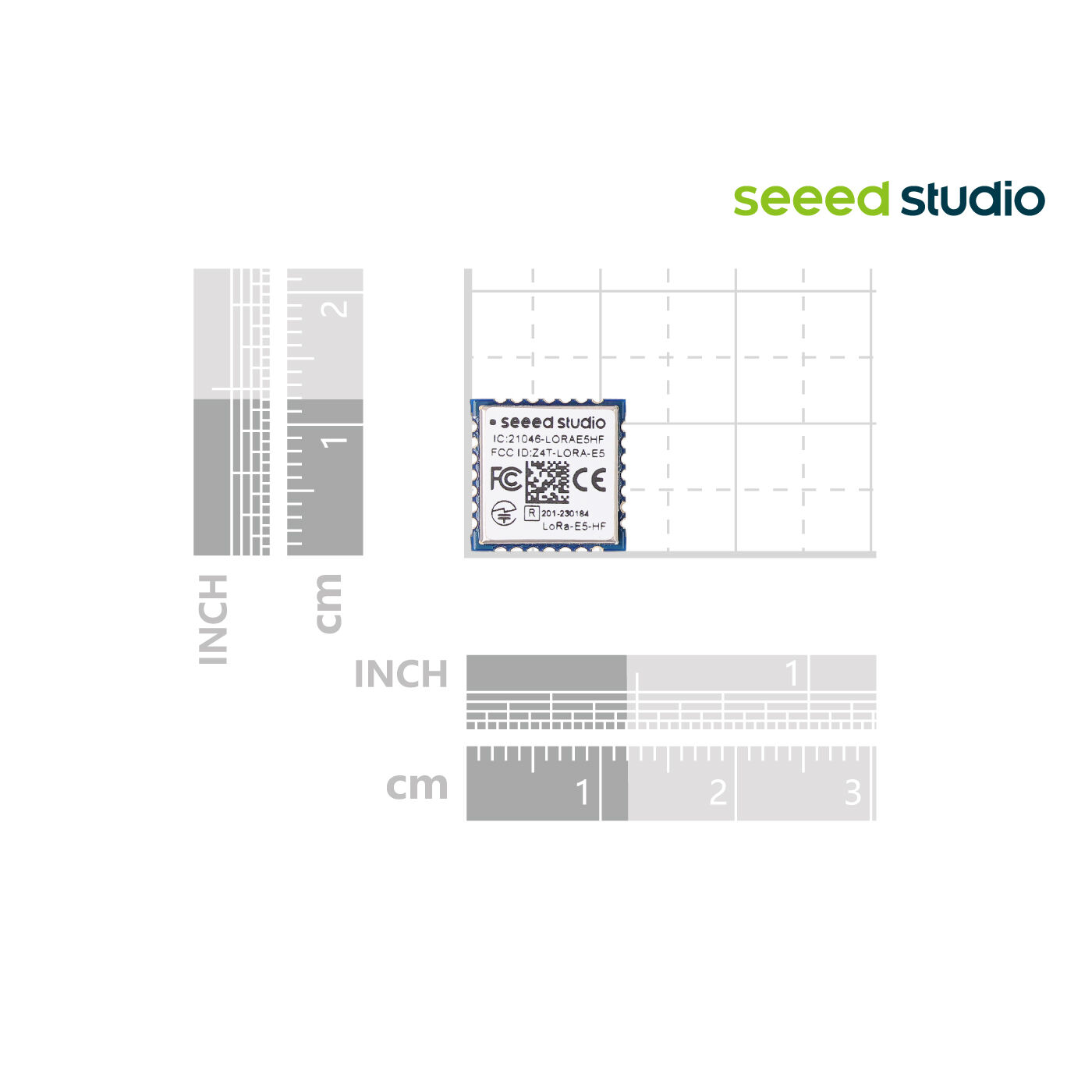 Wio-E5 LoRa Wireless Module (STM32WLE5JC) – ARM Cortex-M4 MCU with SX126x Transceiver, LoRaWAN Support for EU868 & US915 -Seeed Studio -IOT & Wireless Boards -LORA -Robocraze