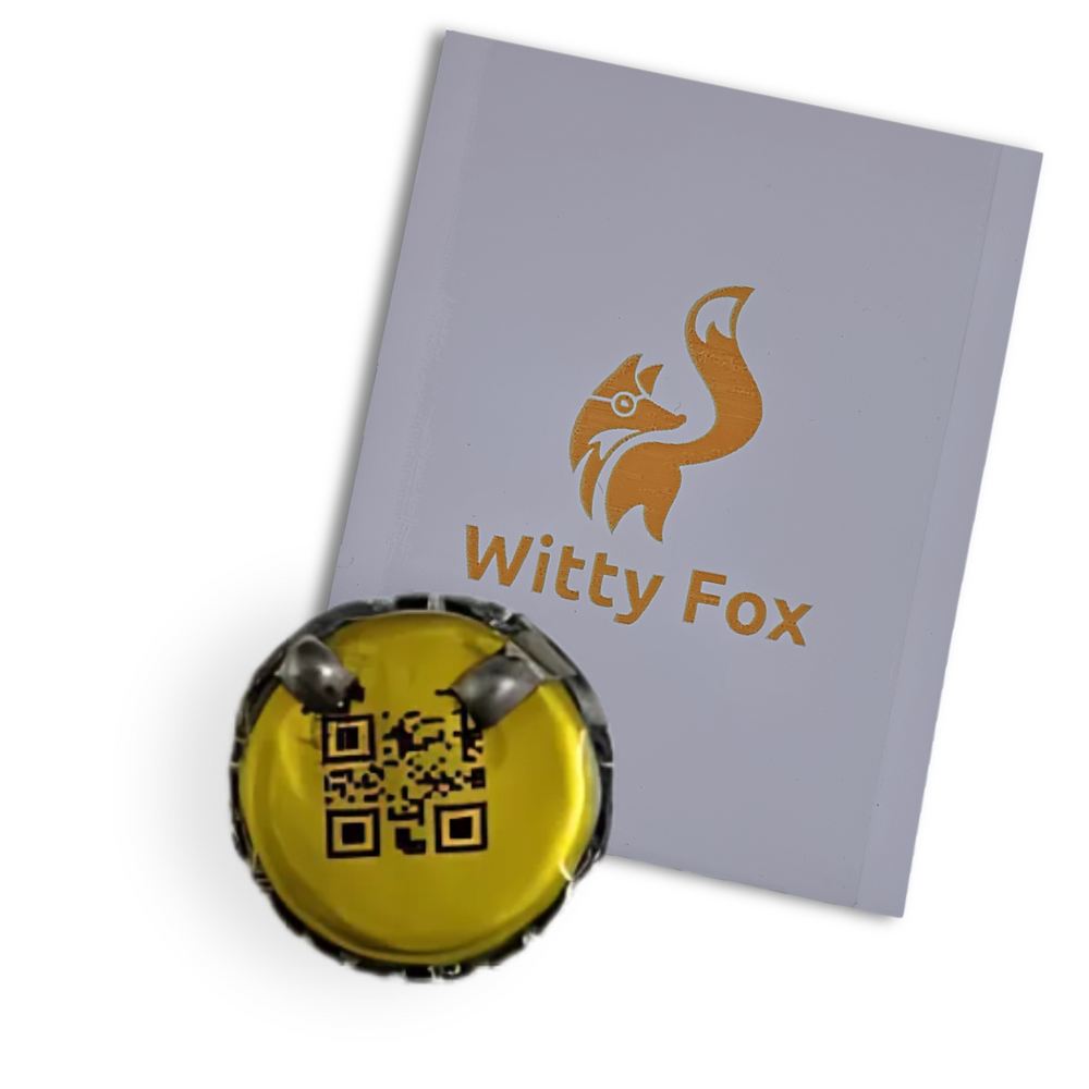 Witty Fox 35mAh Rechargeable 3.7V Lithium Polymer Battery -LiPo Battery for Drone -Robocraze