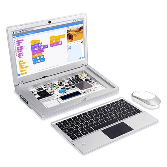 Elecrow CrowPi2 Raspberry Pi Laptop – All-in-one kit for coding & hardware. -STEM Kit -Robocraze