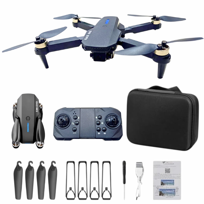 E88 EVO Brushless Motor Drone Kit 4K UHD – Intelligent flight modes & 4K camera. -DIY Drone Kits -Robocraze