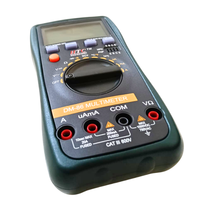 Digital Multimeterhtc HTC DM-86 Digital Multimeter – Robocraze