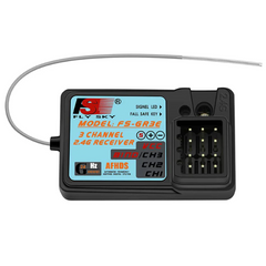 FlySky FS-GR3E 3CH Receiver - Drone Transmitter and Receiver - Drone Remote for FPV Drones & Quadcopters - Robocraze