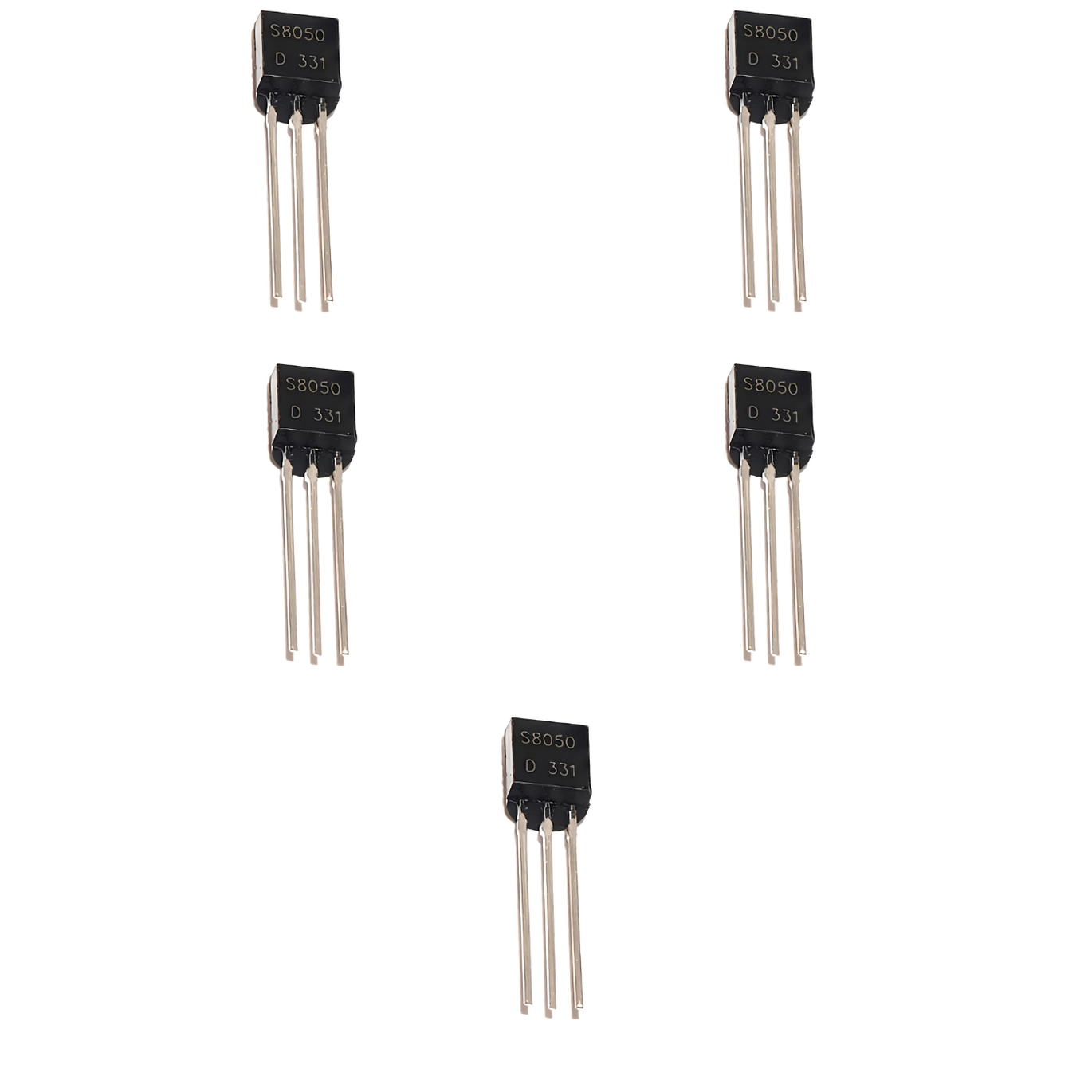 S8050 NPN TO92 General Purpose BJT Transistor - Pack of 5-picture-19
