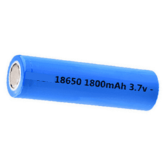 3.7V 1800mAh 18650 Battery – Rechargeable lithium battery ideal for flashlights, toys & gadgets. -Lithium Battery -Robocraze