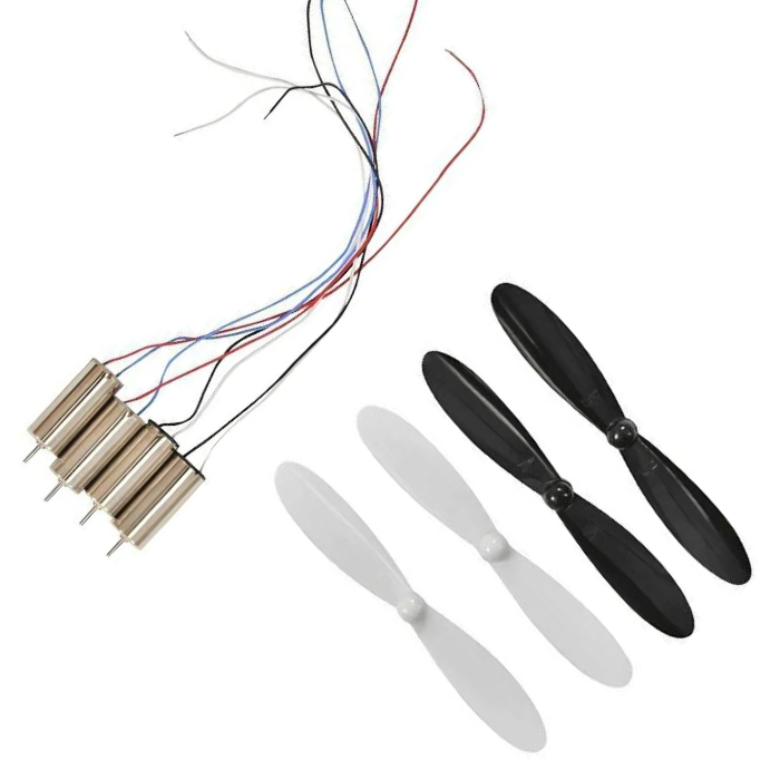 Coreless Motor and Propeller(8x20mm)(Pack of 4)