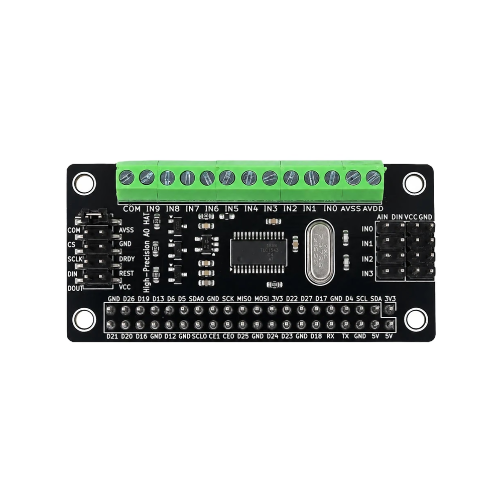 SmartElex High-Precision AD HAT for Raspberry Pi