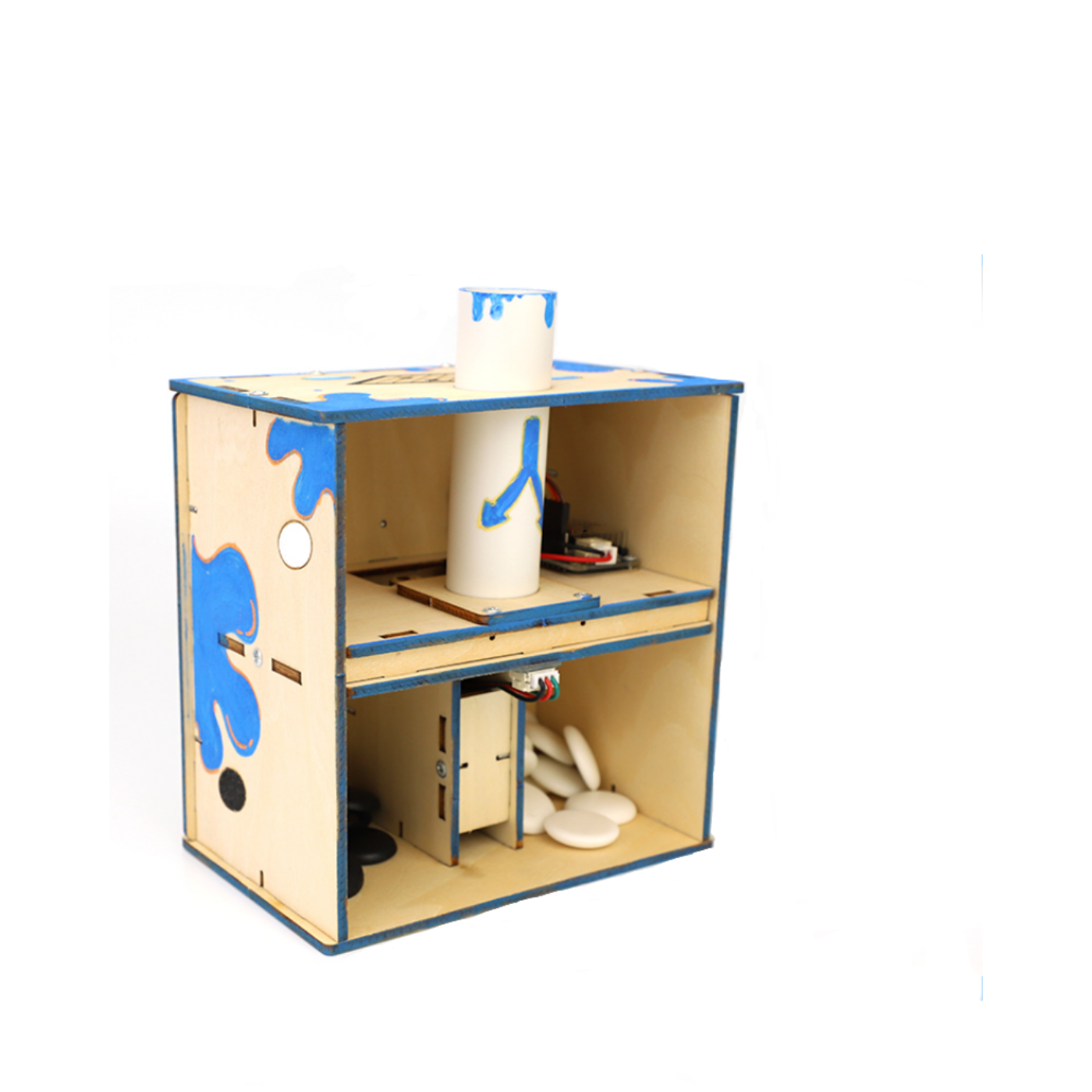 Pludo DIY Kids Learning Toy – Light Sensing Auto Sorter STEM Kit for Ages 8–11 (Grade 3–5) - DIY Kit -Pludo Education Kit -Robocraze