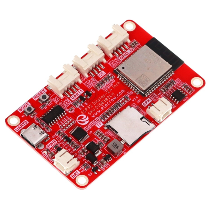 ELECROW 2.4 Inch ESP32 HMI Display – 320x240 SPI TFT LCD touchscreen for Arduino -HMI Display Module -Robocraze