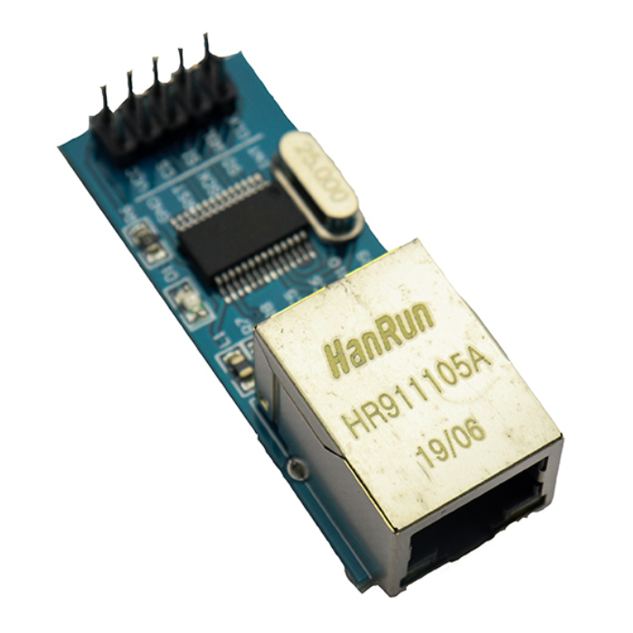 ENC28J60 Ethernet LAN Module – Ethernet module for Arduino & IoT. -Ethernet Cable -Robocraze