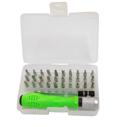32 in 1 Screwdriver Set – Versatile screwdriver set for all tasks – screwdriver set - Hand Tool - Robocraze