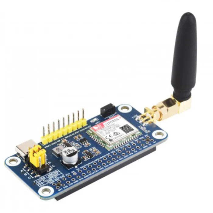 Waveshare SIM7028 NB-IoT HAT for Raspberry Pi – Global NB-IoT HAT for reliable IoT communication -Robocraze